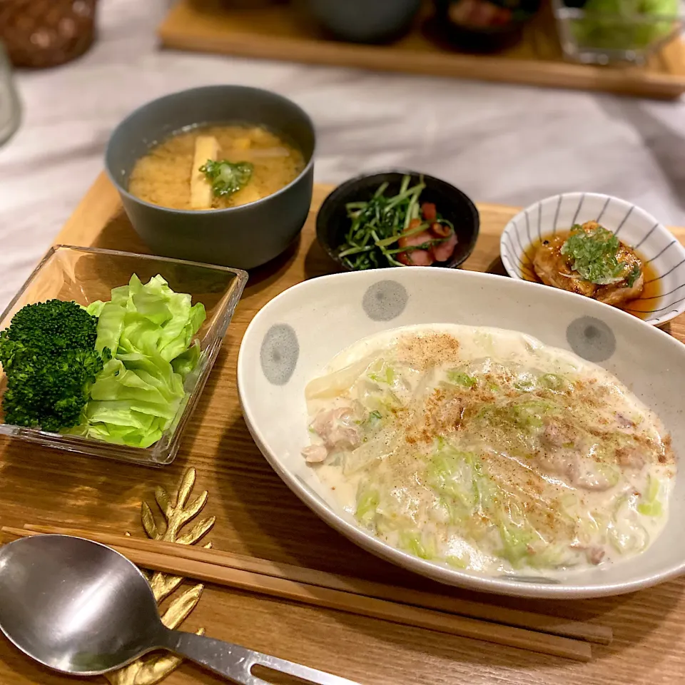 豚肉と白菜のクリーム煮|なつこさん