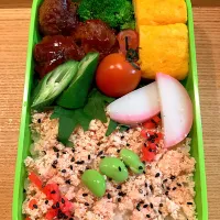 Snapdishの料理写真:たらこ弁当|ぽぽんさん