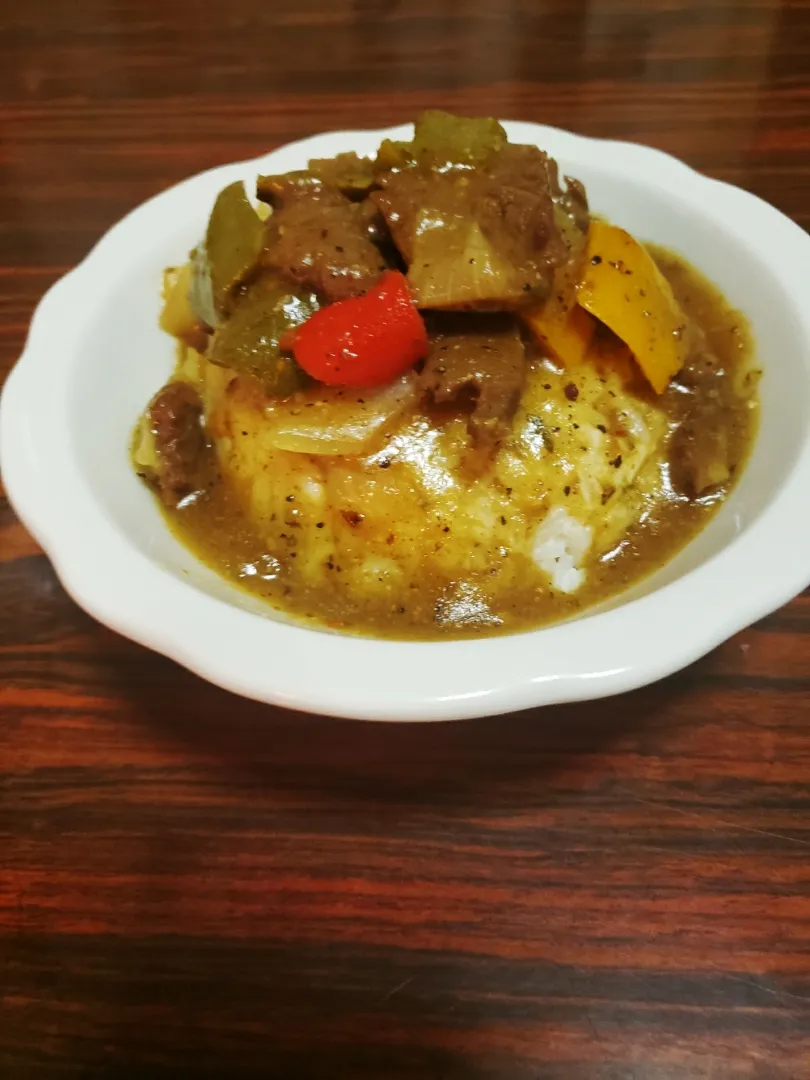 Peppered Steak & Gravy over Rice|Tam Tamさん