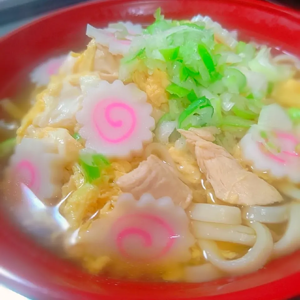 鶏ササミのフワトロかき玉うどん～♪♪|砂糖味屋キッチンさん