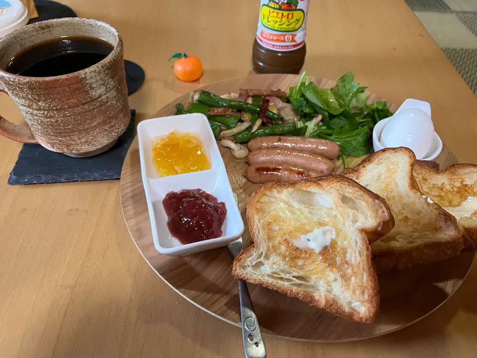 Snapdishの料理写真:Morning set|ハルのただ飯さん