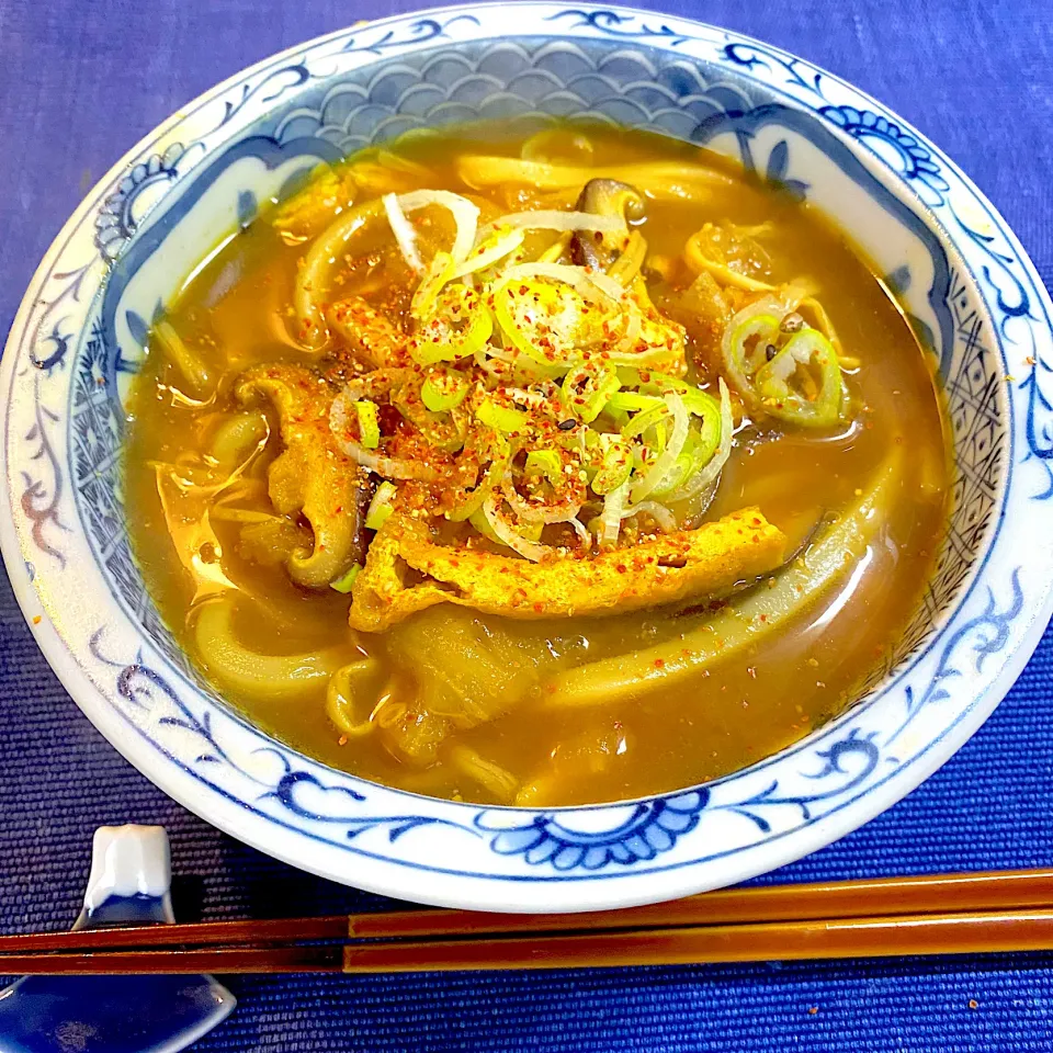 お鍋の出汁からのカレーうどん|Hiromi Isonagaさん