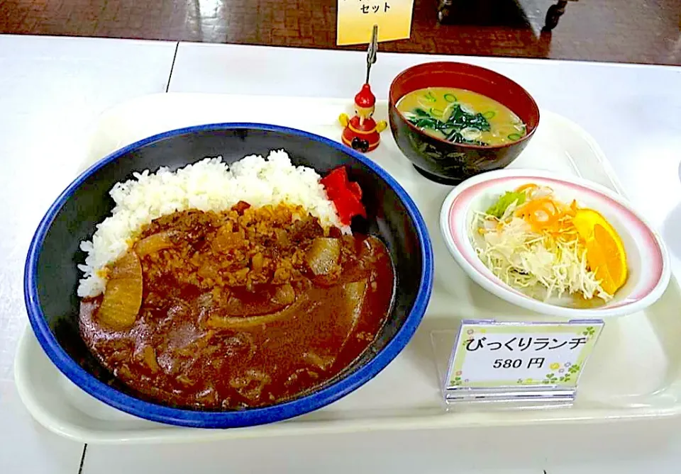 ハヤシライス　サラダ味噌汁セット|nyama1さん