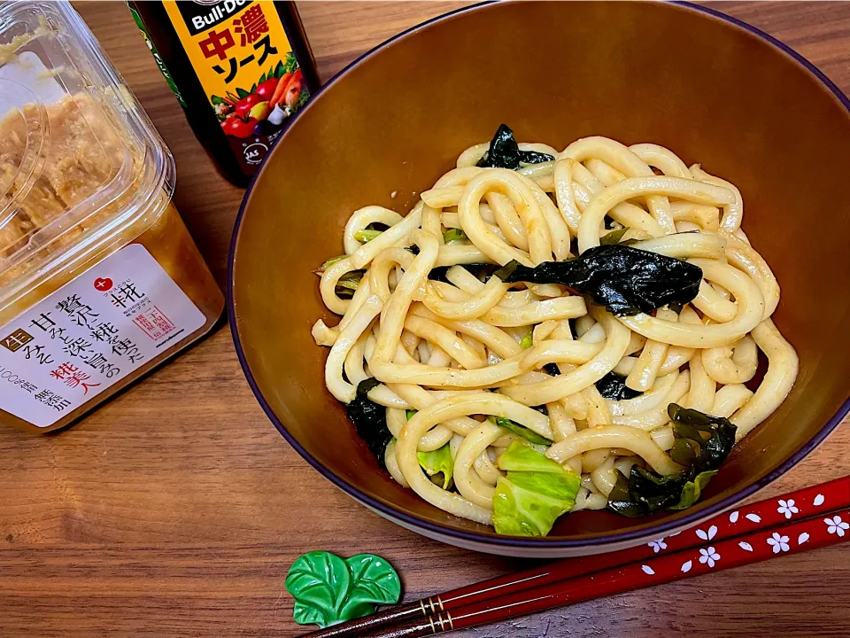 万能ソースで焼きうどん|shokoさん