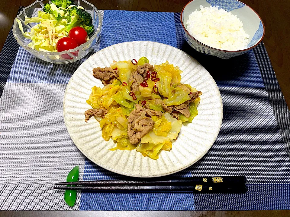 焼肉のタレで簡単 キャベツと玉ねぎの回鍋肉風|Ari’s Channelさん