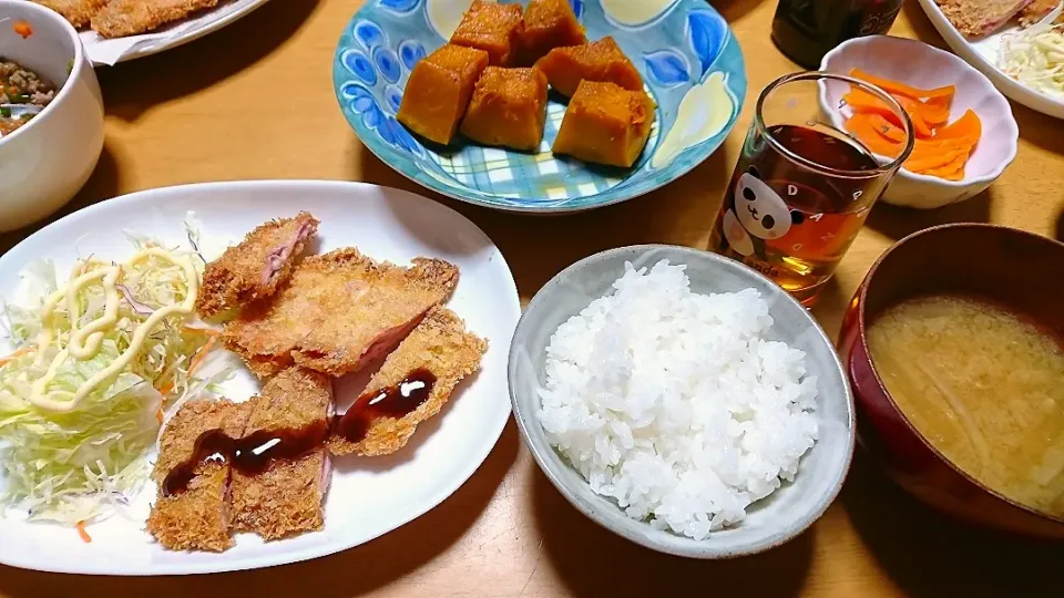 Snapdishの料理写真:晩ごはん🌃|しまだ ちえこさん