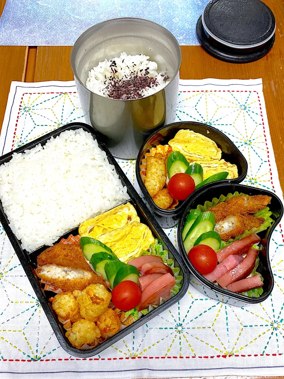 Snapdishの料理写真:12月17日金曜日白身フライ弁当|アッキーさん