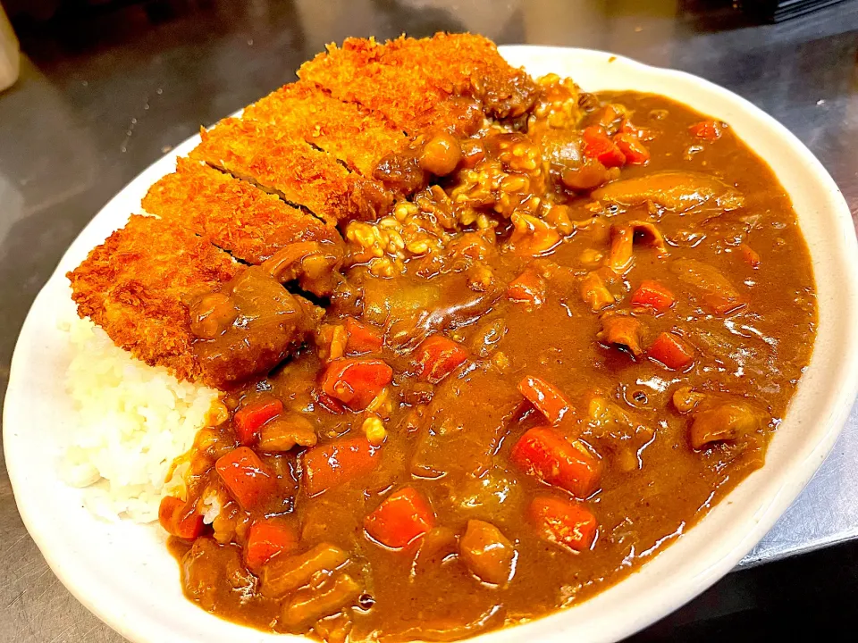 牛すじ カレー とんかつトッピング|ryoheyさん