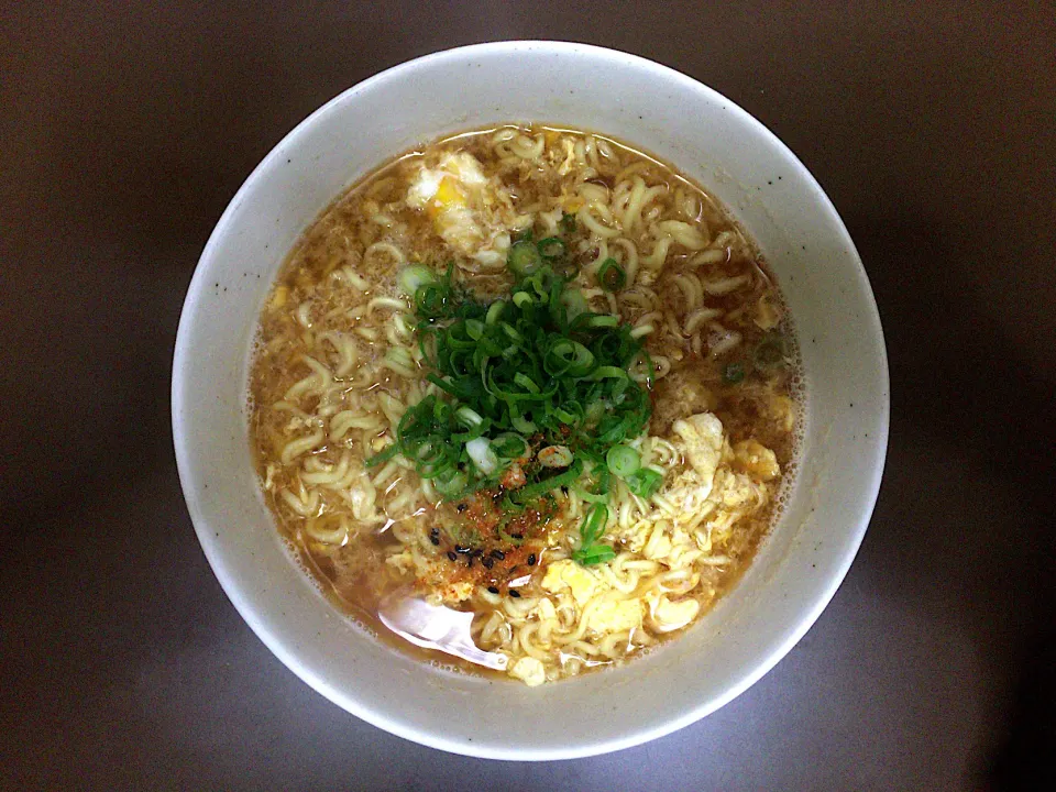 自家製 味噌ラーメン(玉子入)|ばーさんさん