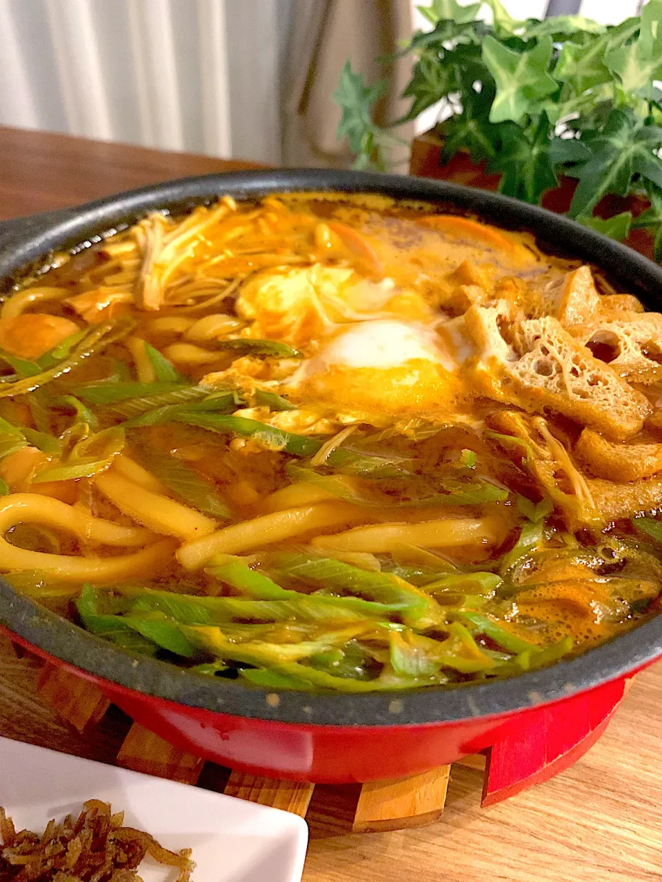 Snapdishの料理写真:韓国風味噌煮込みうどん|ryoranさん