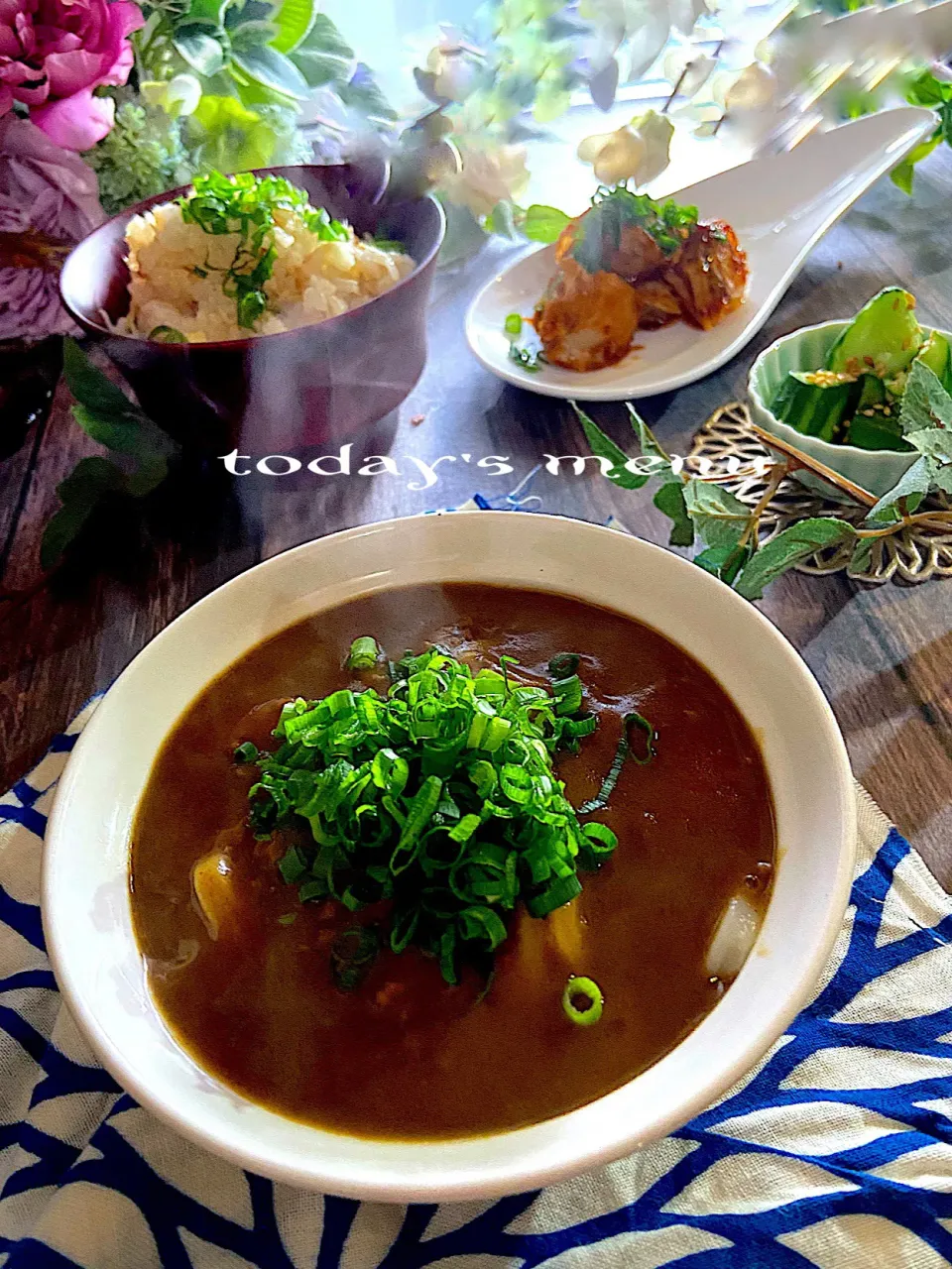 カレーうどん|山田 奈味　Instagram ＊nmymd369さん