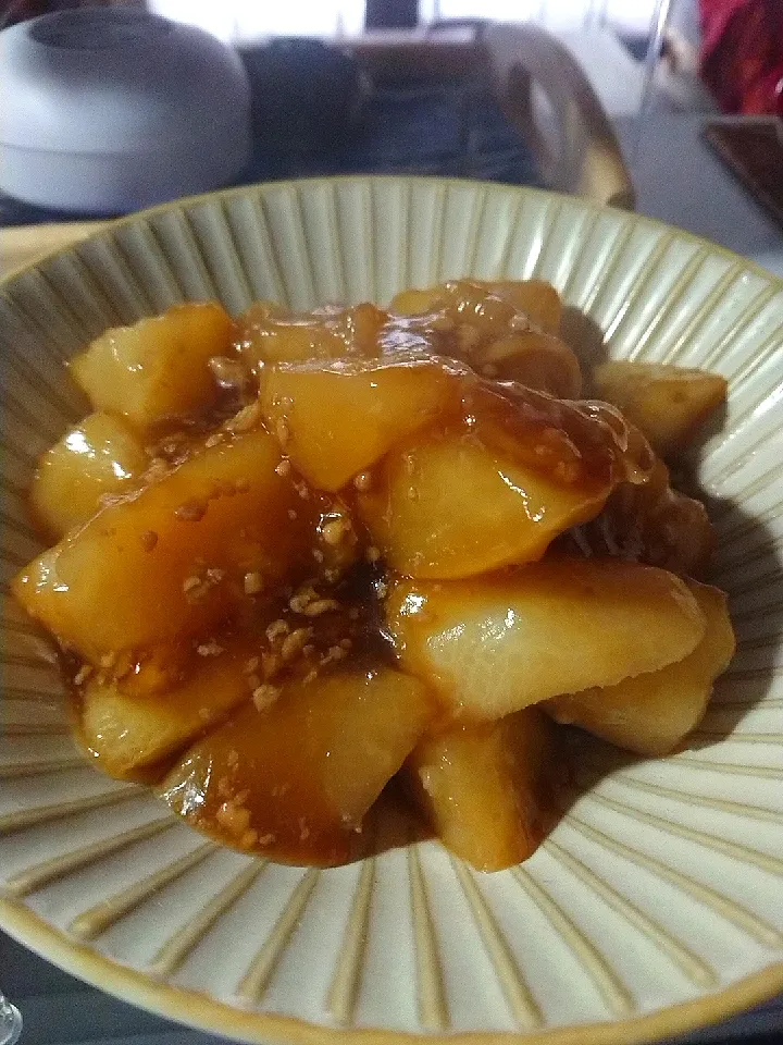 かぶのそぼろ煮|食事メモメモさん