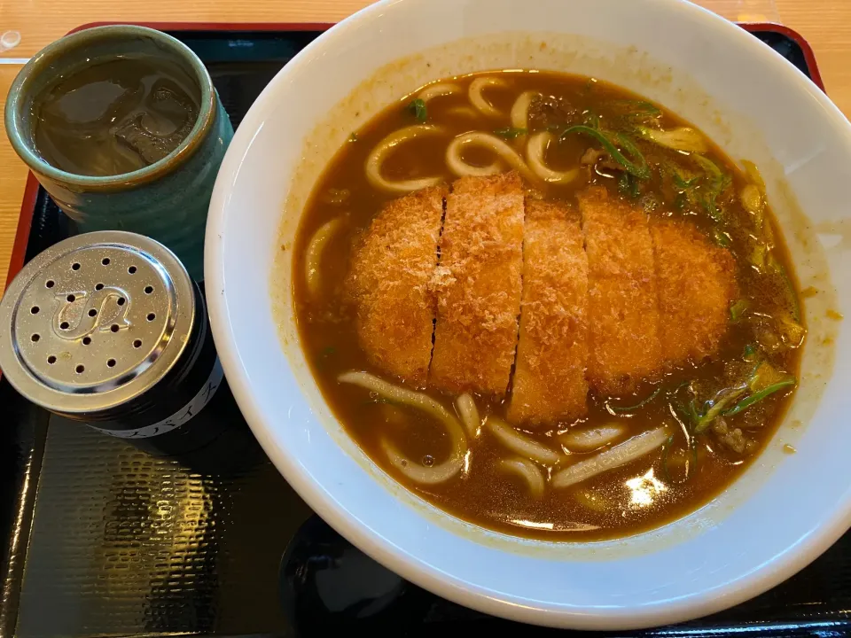 賄いご飯　カツカレーうどん|ようか✩.*˚さん