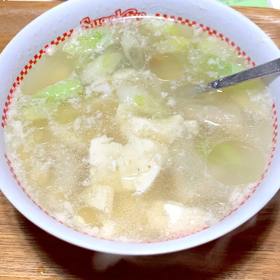 Snapdishの料理写真:餃子スープ(◍•ڡ•◍)❤|いつみさん