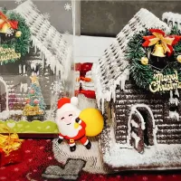 Snapdishの料理写真:Christmas chocolate house|choyaumeshuさん