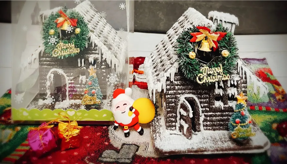 Christmas chocolate house|choyaumeshuさん