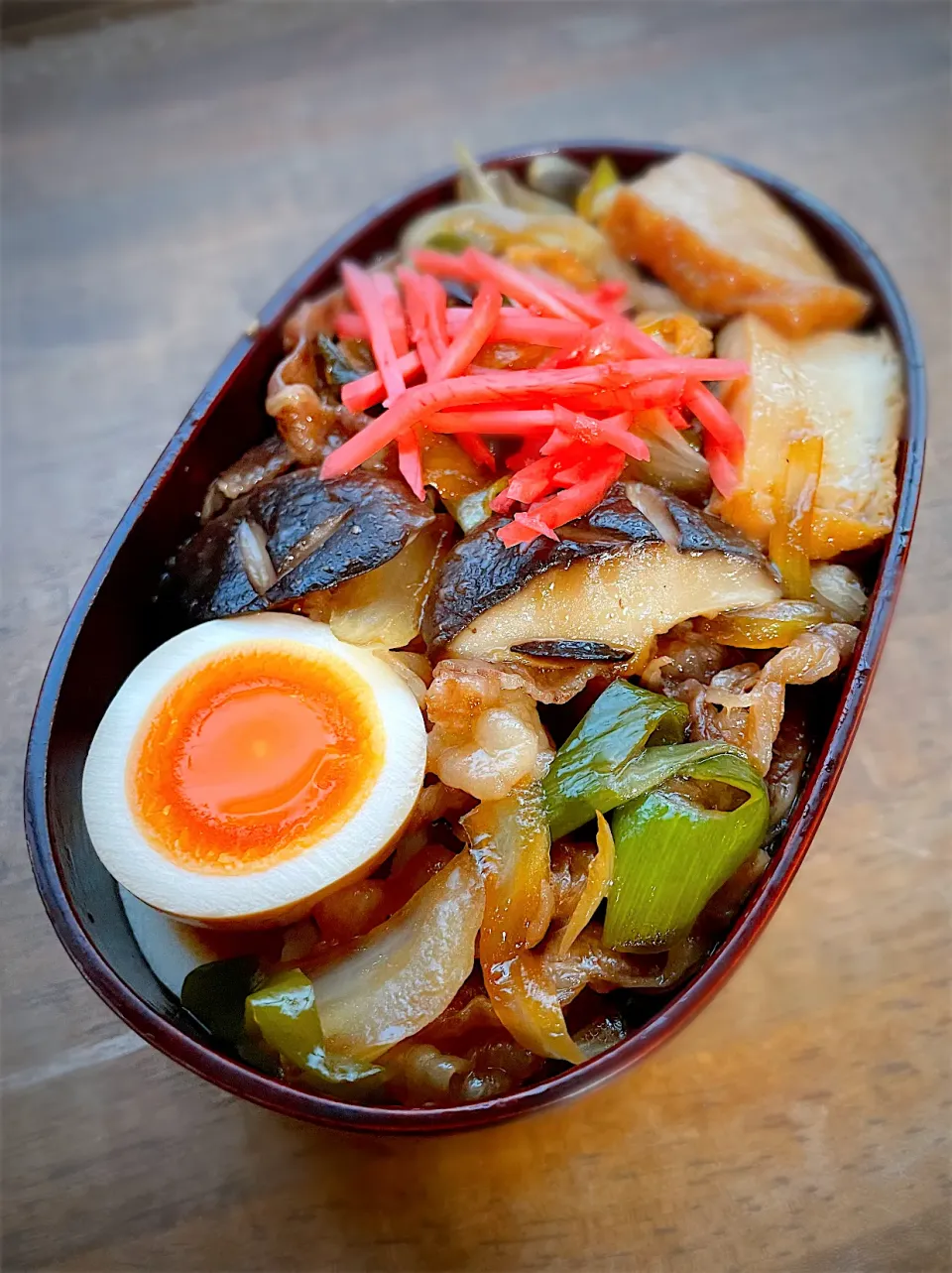 今日のお弁当・すき焼き風味弁当|akiさん