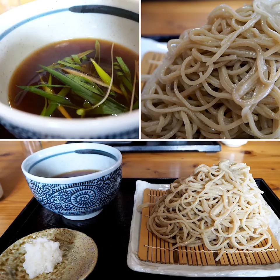 Snapdishの料理写真:ざる蕎麦（辛味大根）群馬県みなかみ産蕎麦「蕎麦舗はり江」|Hiro Yanさん