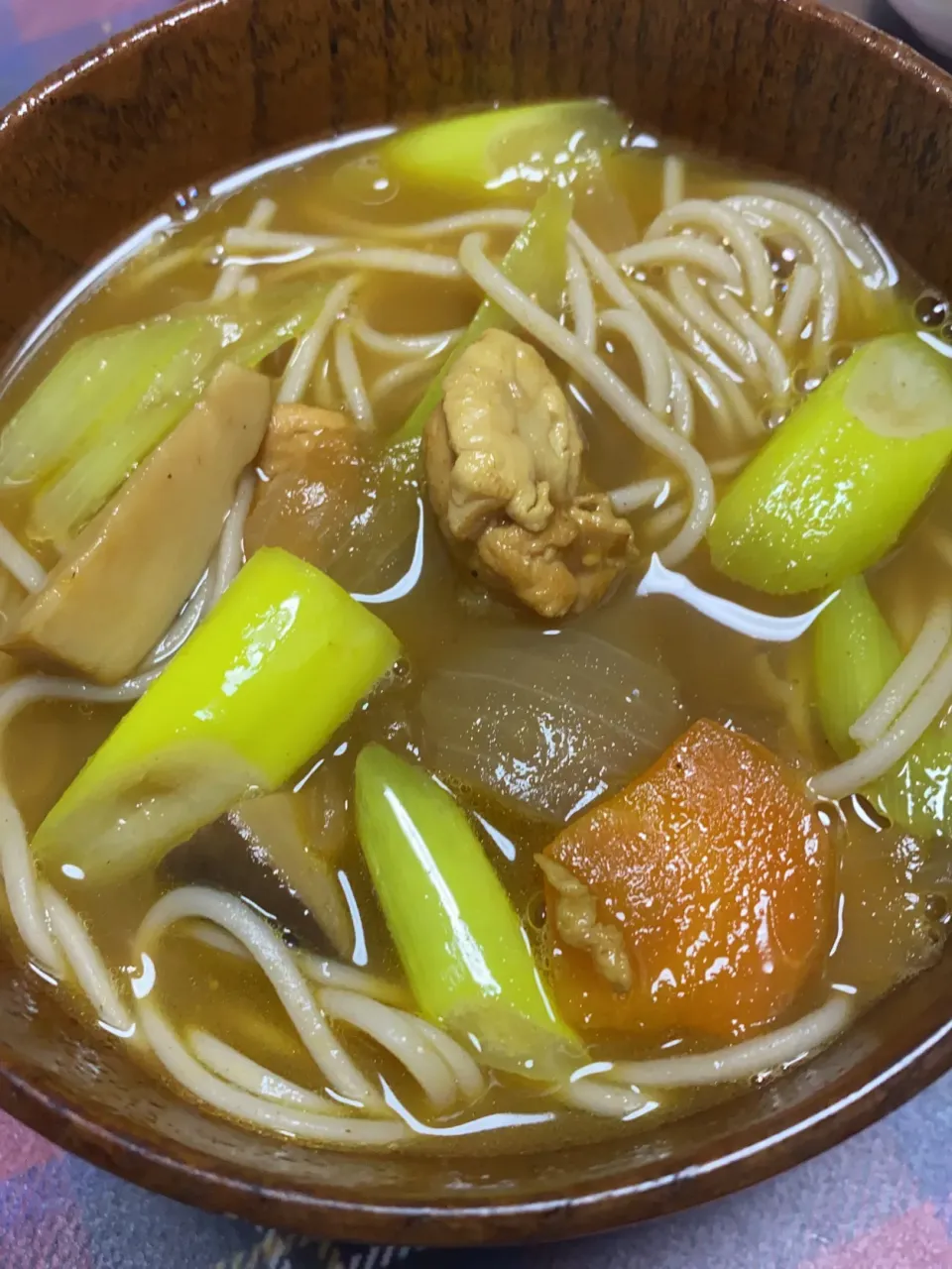 2日目カレーをカレー蕎麦に^ - ^|けいmamaさん