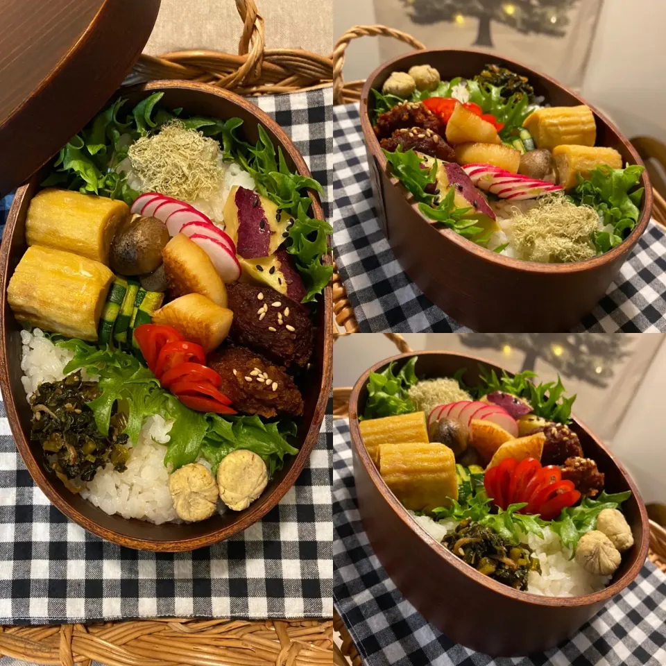 Snapdishの料理写真:旦那の夜勤弁当🍱|marksweetsさん