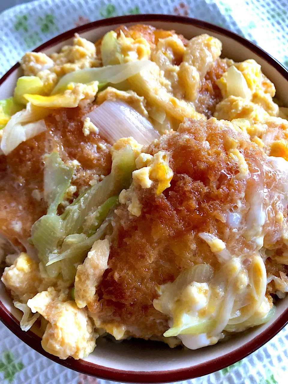 Snapdishの料理写真:カツ丼🐷🏆👑🎌|harutomomamaさん