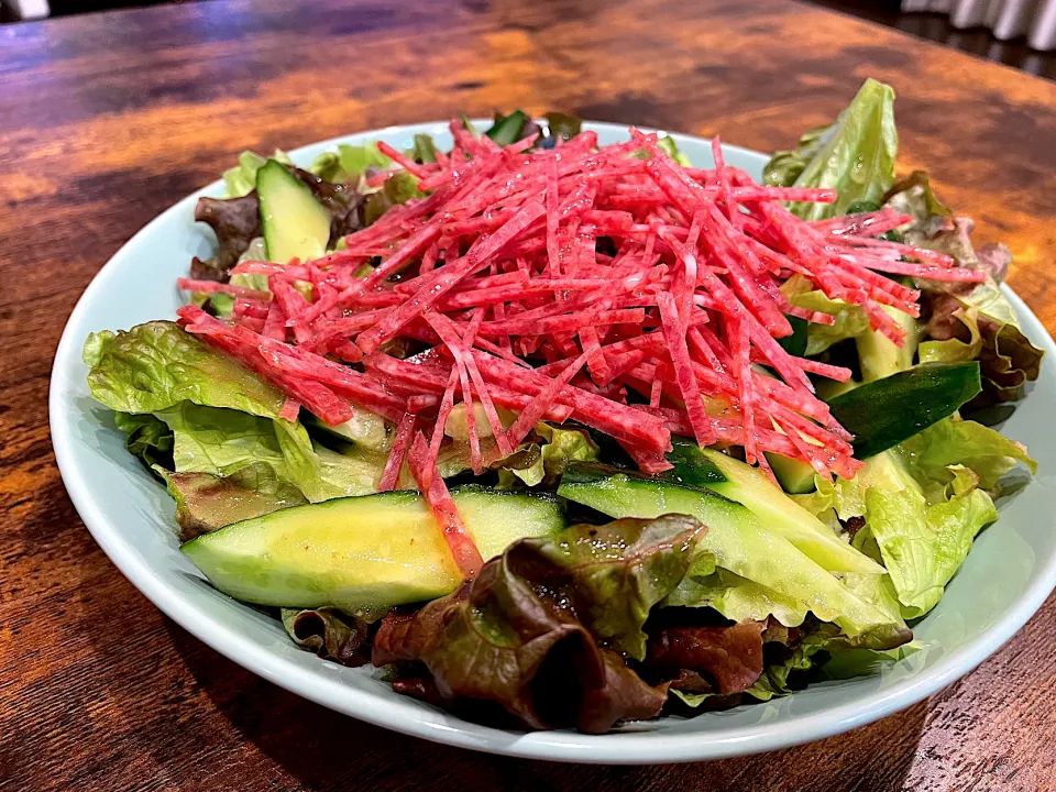 サラミサラダ🥗|ヨッチャンさん