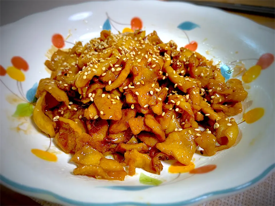 串なし鶏皮焼き鳥(タレ)|やまひろさん