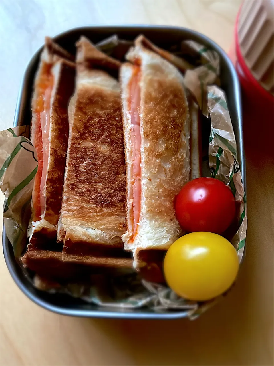 今日の中学生男子弁当🍱|はぴたさん