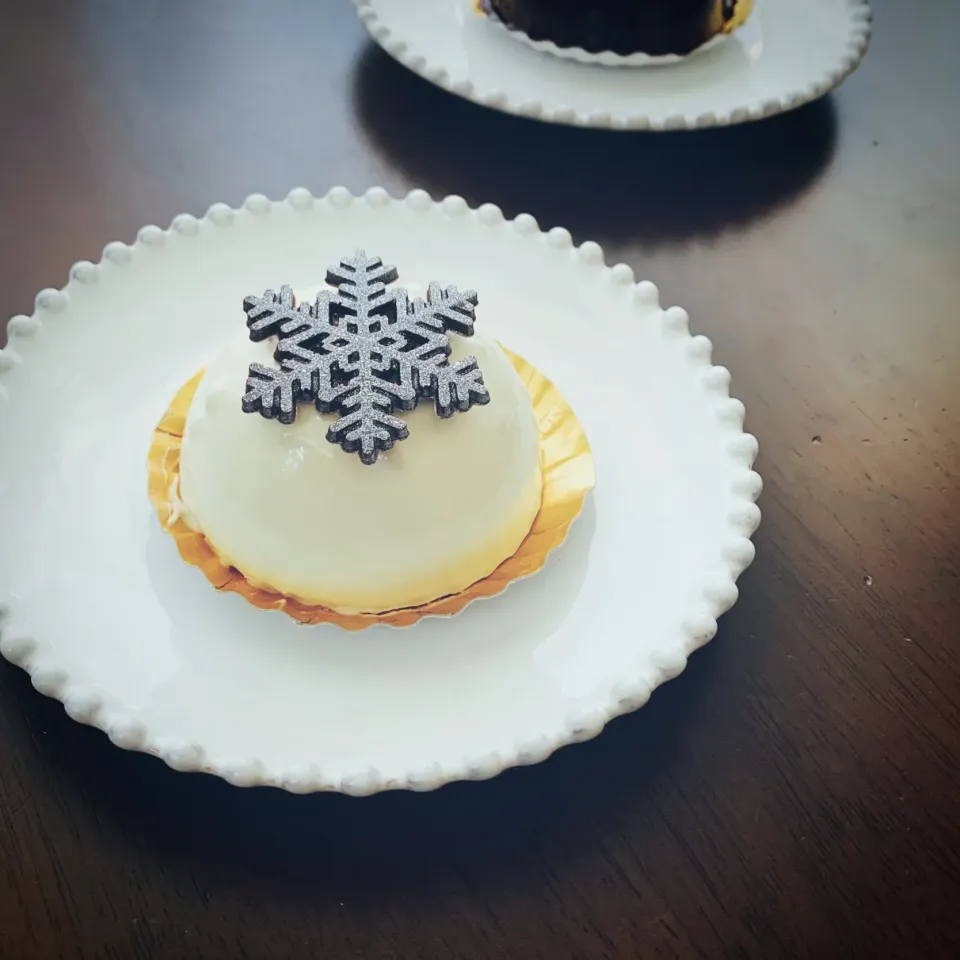 Snapdishの料理写真:フロコンアンフィニマンヴァニーユ❄️🧁🤍|leeさん