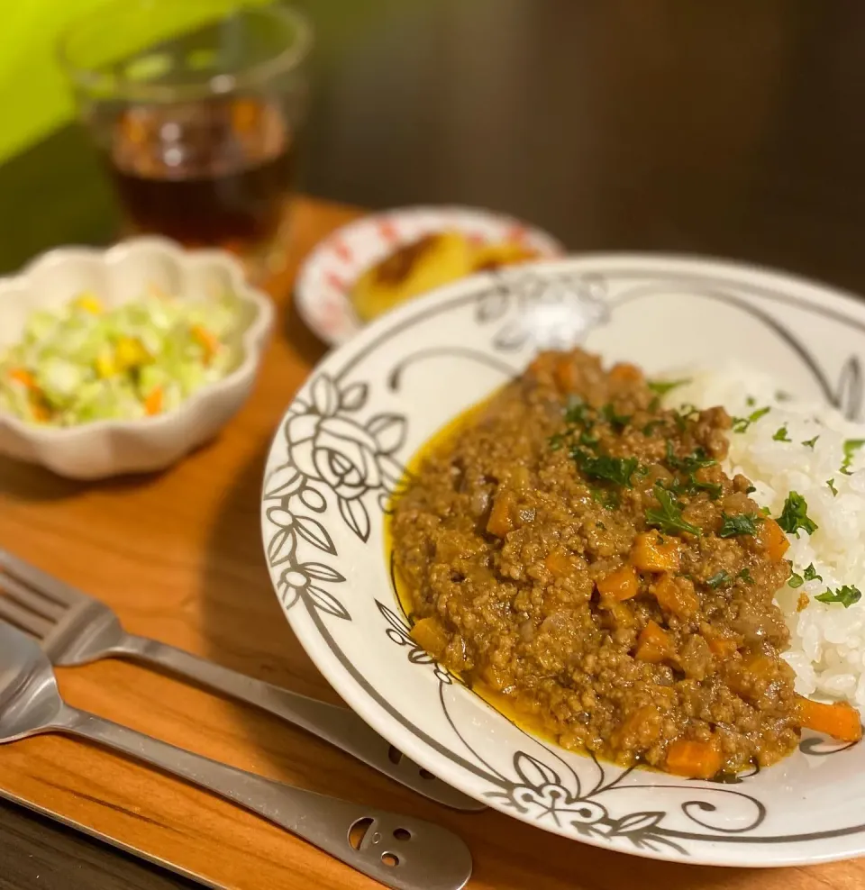 レンジで簡単キーマカレー|ちぐあささん