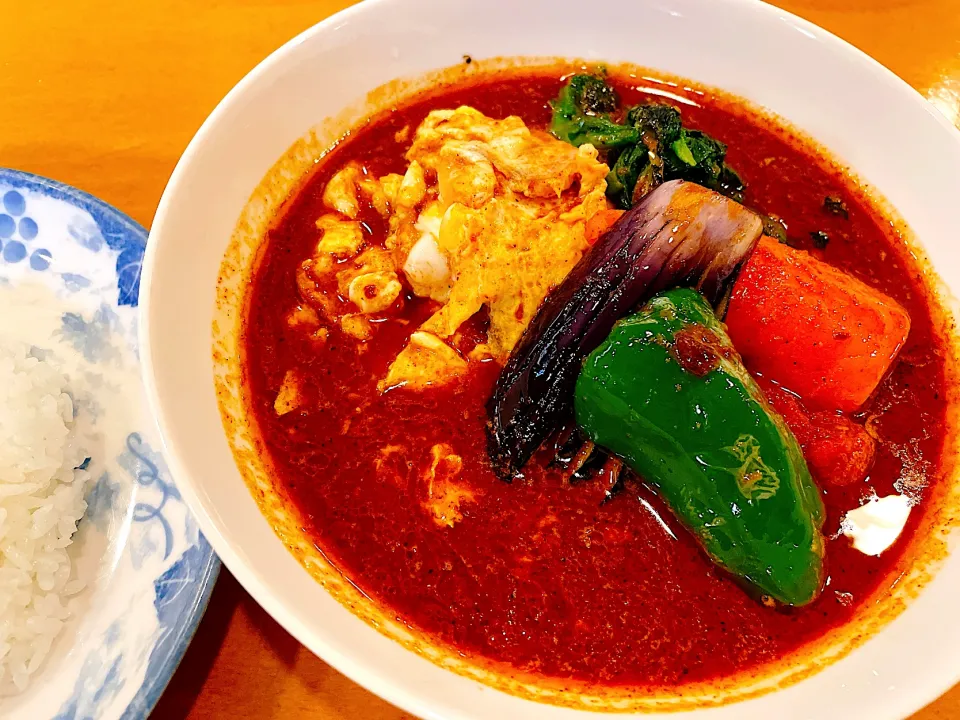 ベーコンエッグ野菜カレー|sonoさん