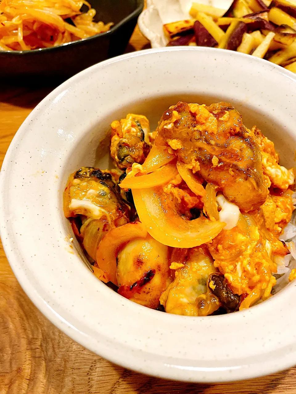 かき玉丼|sonoさん