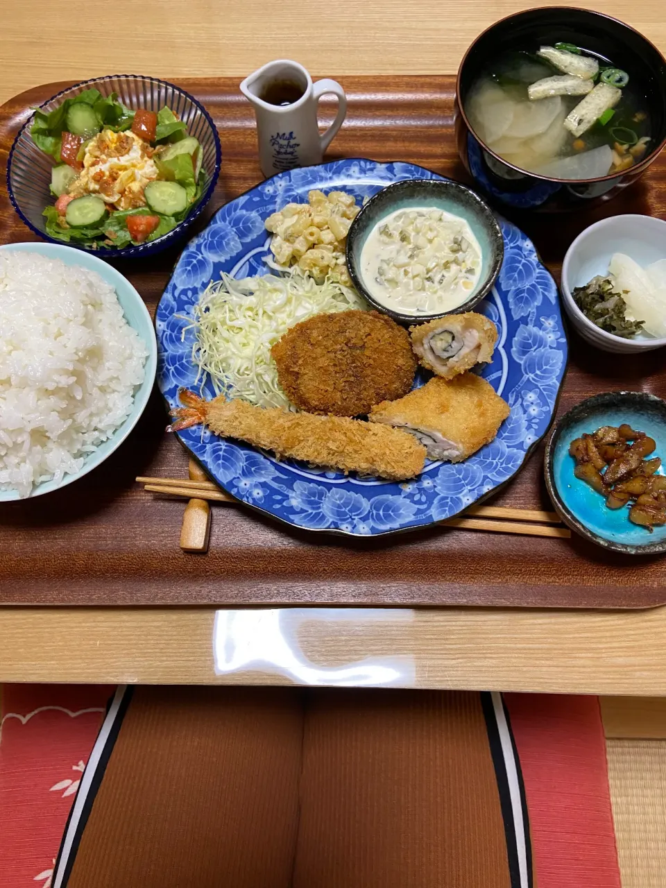 ミックスフライ定食❤️|Makokoさん