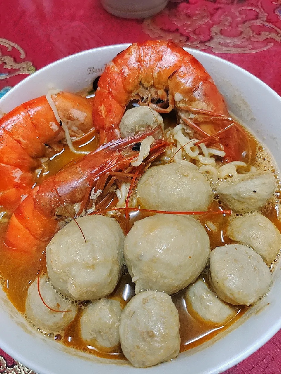 Snapdishの料理写真:prawn mee|Jo-An Chuaさん