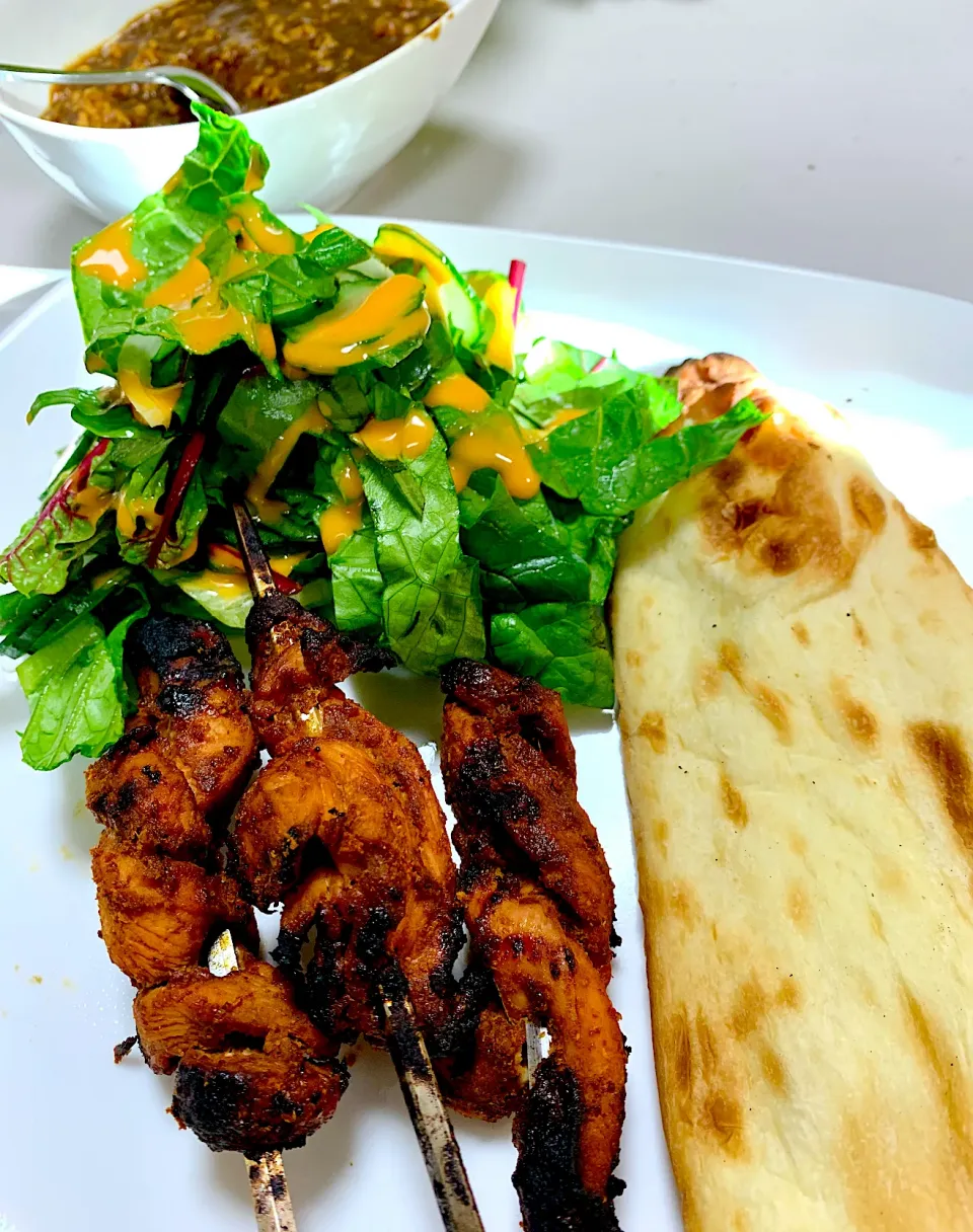 Snapdishの料理写真:Tandoori Chicken Skewers|gonbenさん