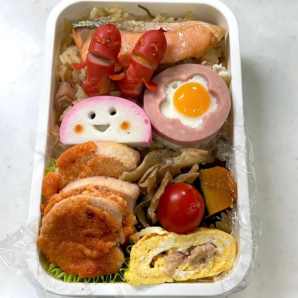 Snapdishの料理写真:2021年12月23日　オレ弁当♪|クッキングおやぢさん