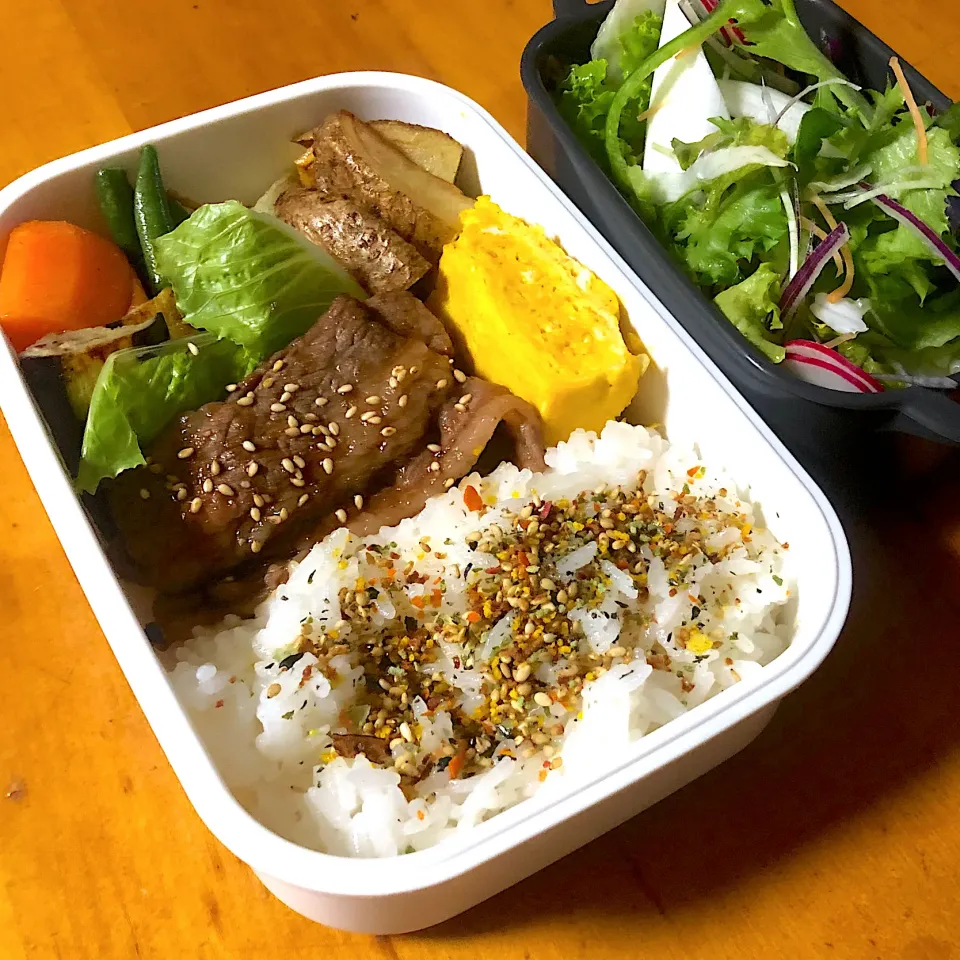 Snapdishの料理写真:今日の俺弁当！|沖縄「ピロピロ」ライフさん