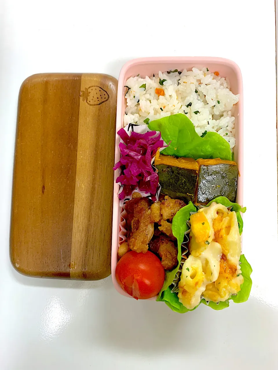 Snapdishの料理写真:2021,12/23 高３娘のお弁当🍱|naoちんさん