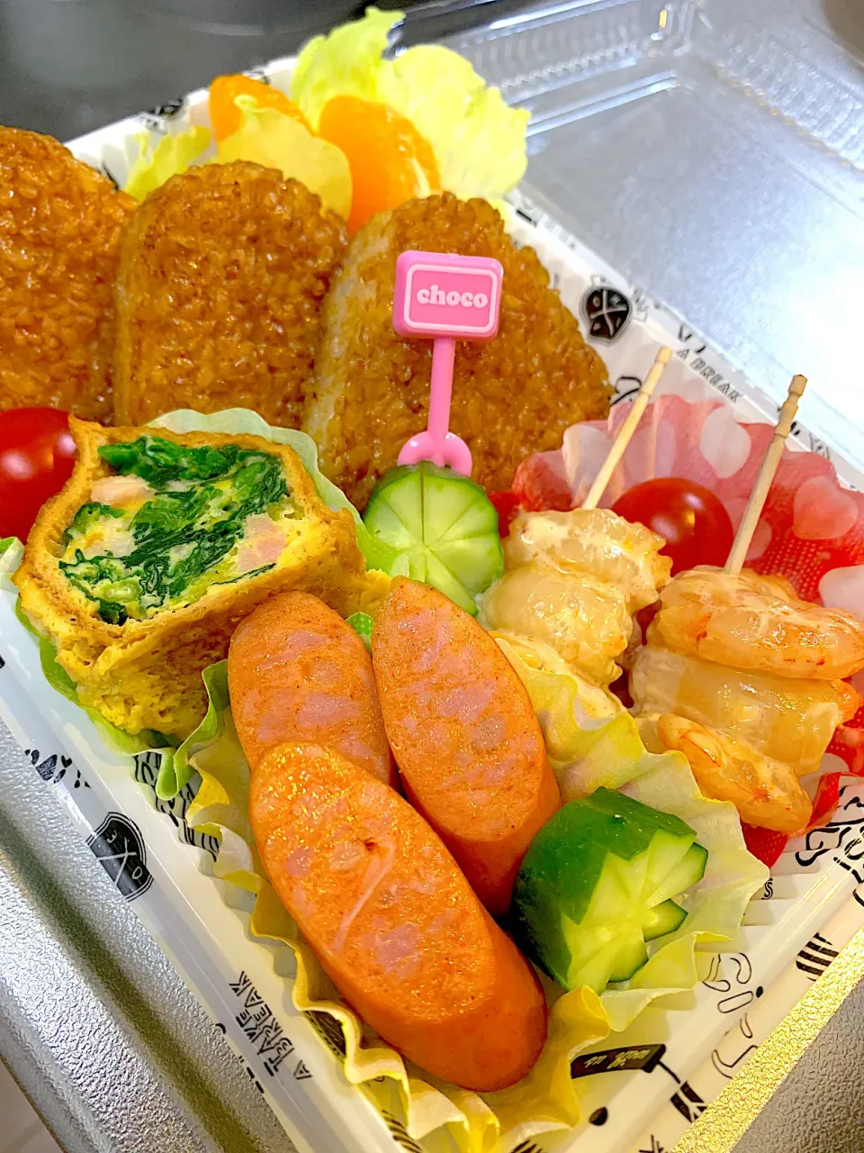 Snapdishの料理写真:2021年最後のお弁当|mirrorさん