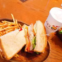 Snapdishの料理写真:またまたオープンサンド🥪|ぽちゃマクさん