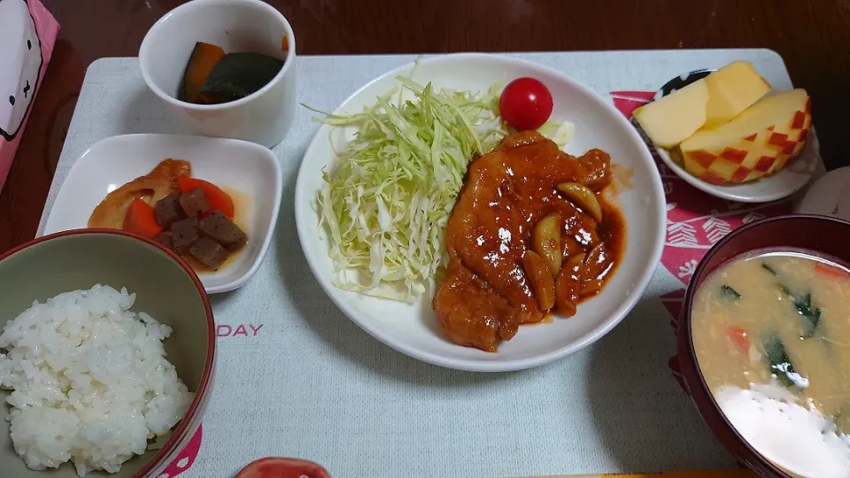 トンテキ定食|はんぺんさん