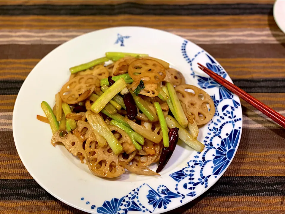 蓮根の干鍋風|Emeiさん