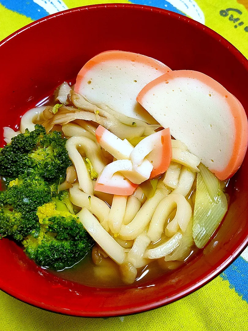 蒲鉾で蝶々のせ饂飩|tamakiさん