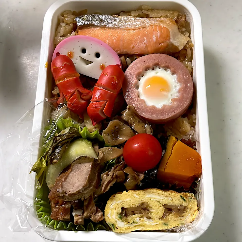 Snapdishの料理写真:2021年12月24日　オレ弁当♪|クッキングおやぢさん