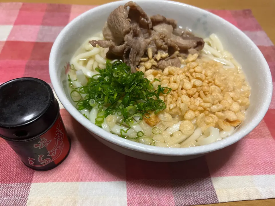 肉うどん|ハルのただ飯さん