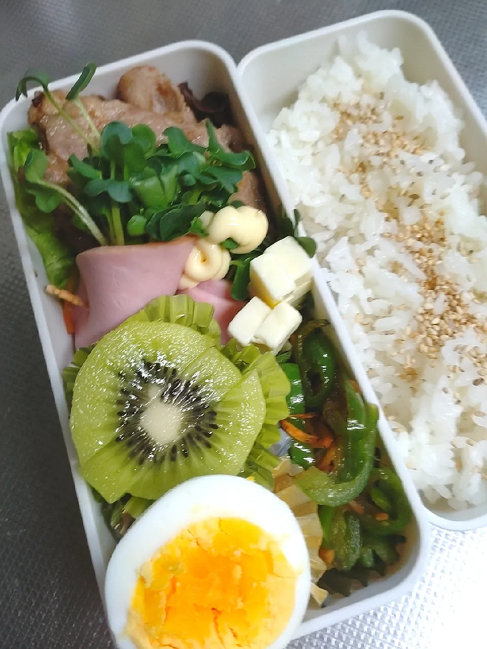 Snapdishの料理写真:自分弁当|ぱんださん