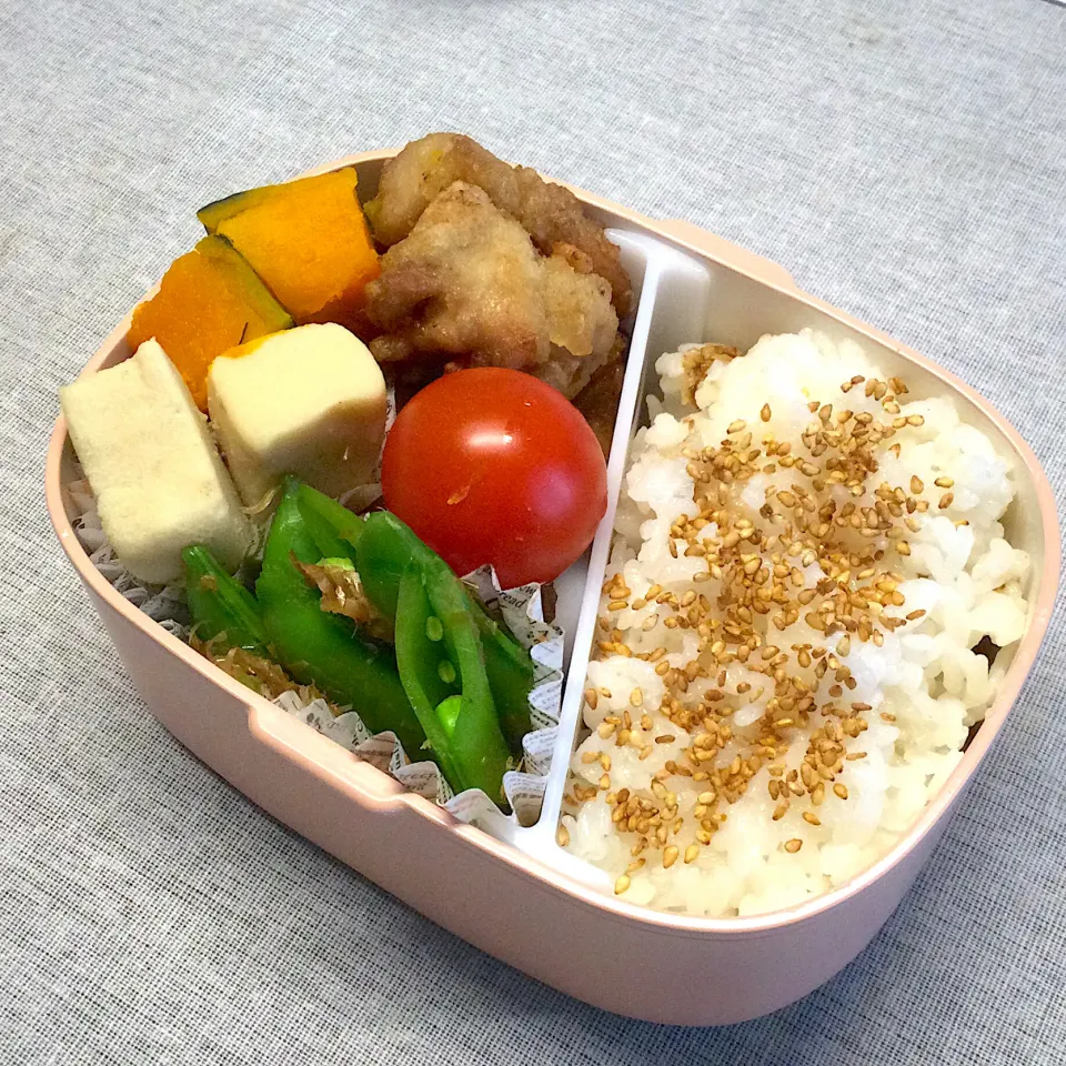 Snapdishの料理写真:長女のJK弁当〜　ありあわせ〜|yukoさん