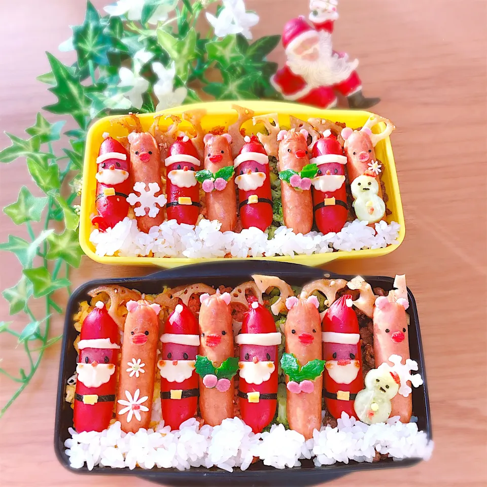 Snapdishの料理写真:クリスマス弁当|Rino2525さん