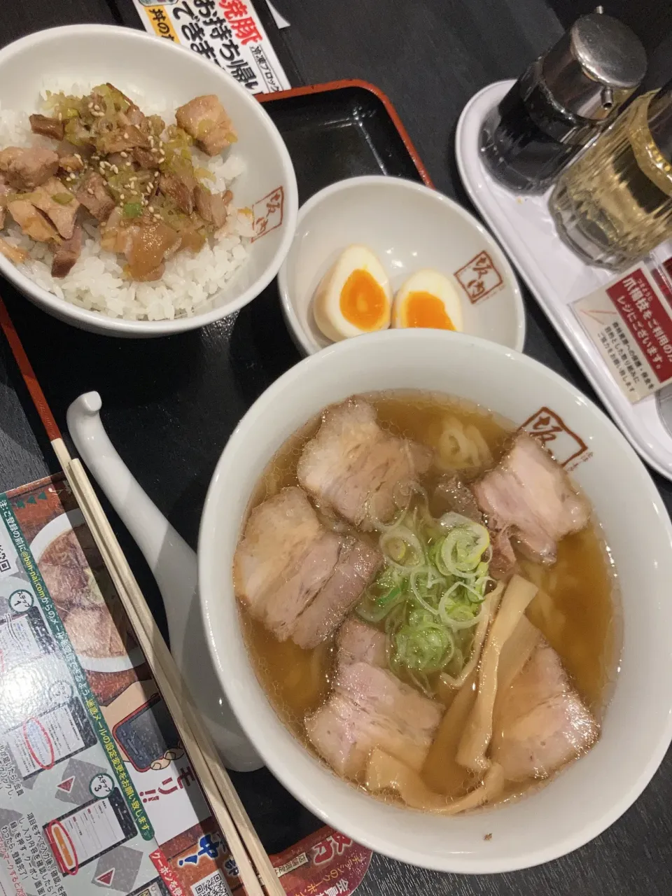 喜多方ラーメン   わさび醤油焼豚丼|rockiさん