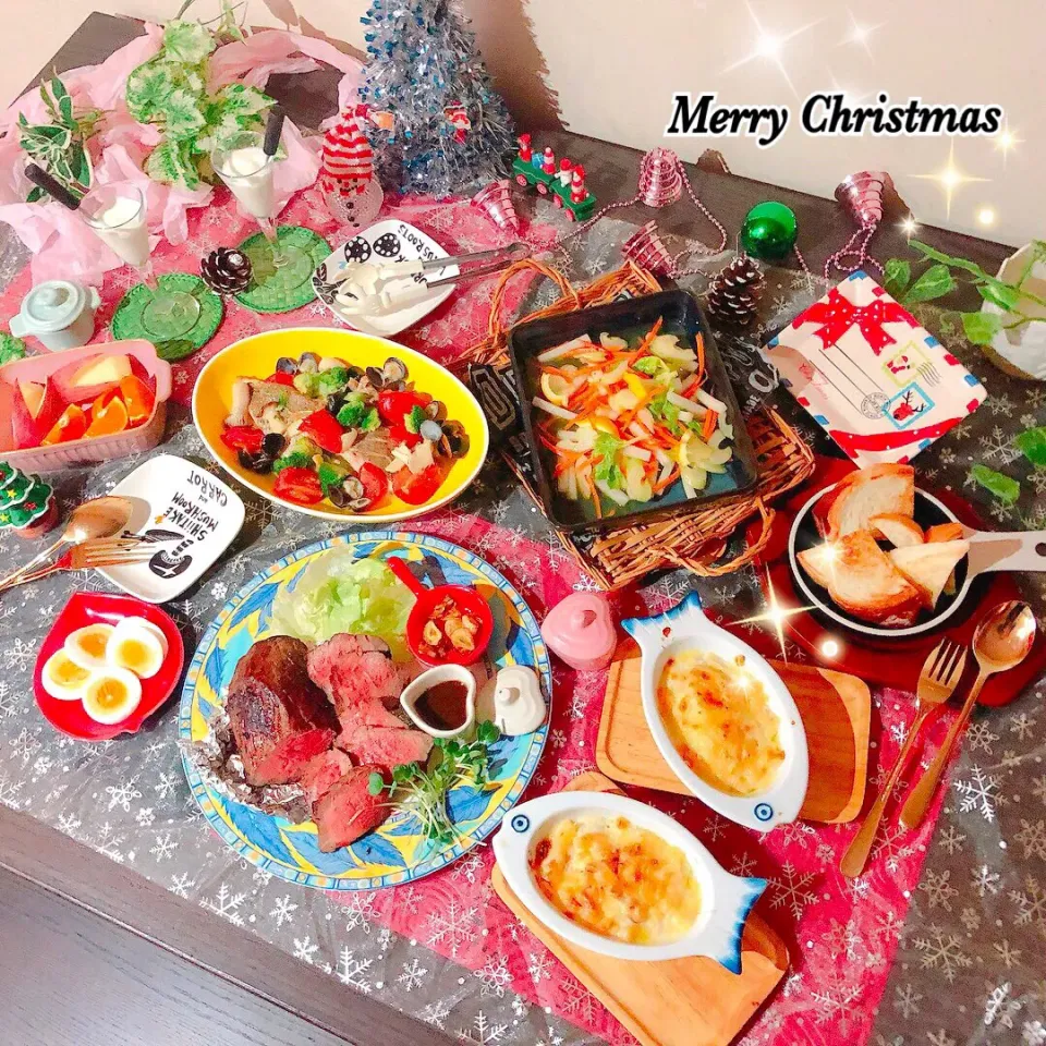 Snapdishの料理写真:❤️おうちクリスマス*２０２１❤️|ぷらっとさん